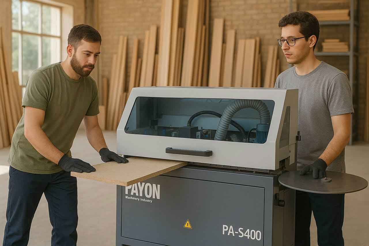 لبه چسبان نیمه صنعتی پایون PA-S400